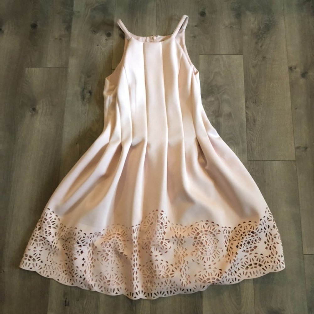 Vince Camuto Rose Gold Dress Size: 12